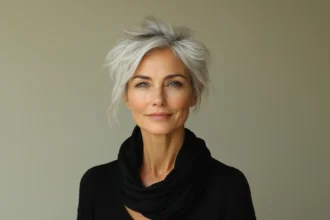 ab 60 fransig pflegeleicht kurzhaarfrisuren frauen frech